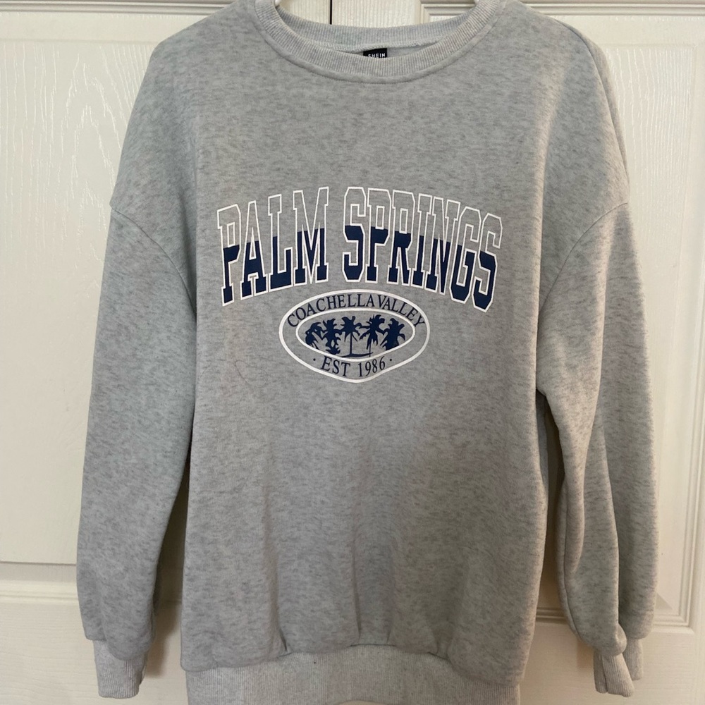 palm springs crewneck